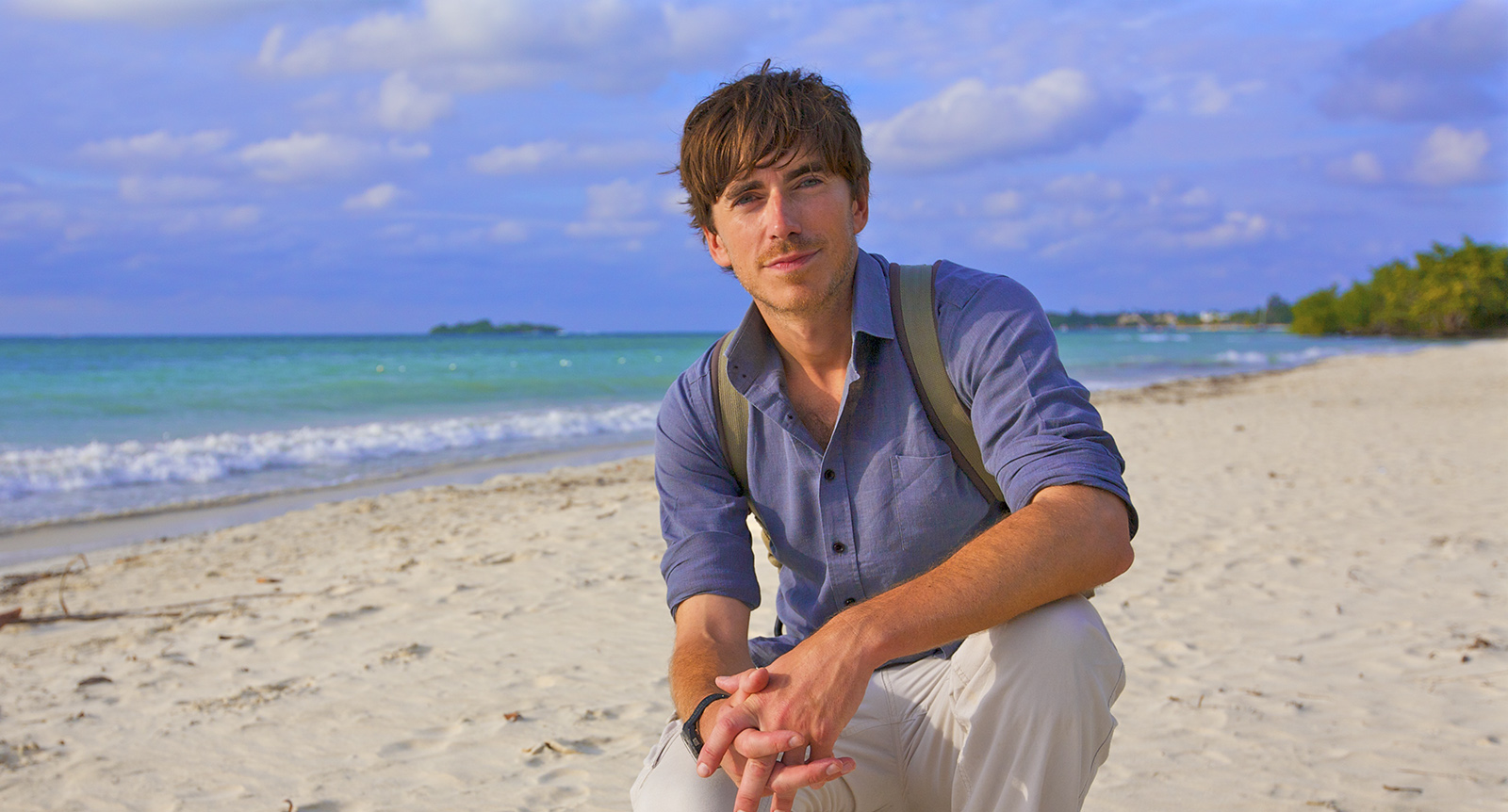 Simon Reeve films a new mini series for Kuoni